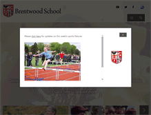 Tablet Screenshot of brentwoodschool.co.uk